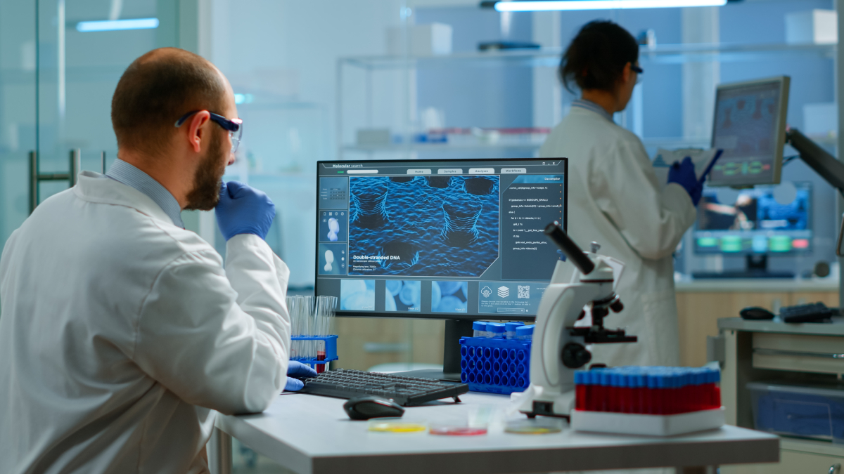 State-of-the-art medical imaging equipment and diagnostic technology in a Swiss hospital's modern radiology department